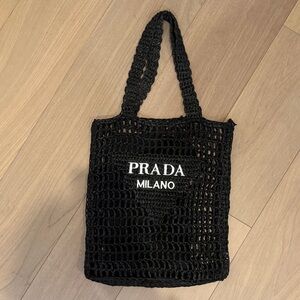 Designer Inspired Raffia Beach Bag Tote